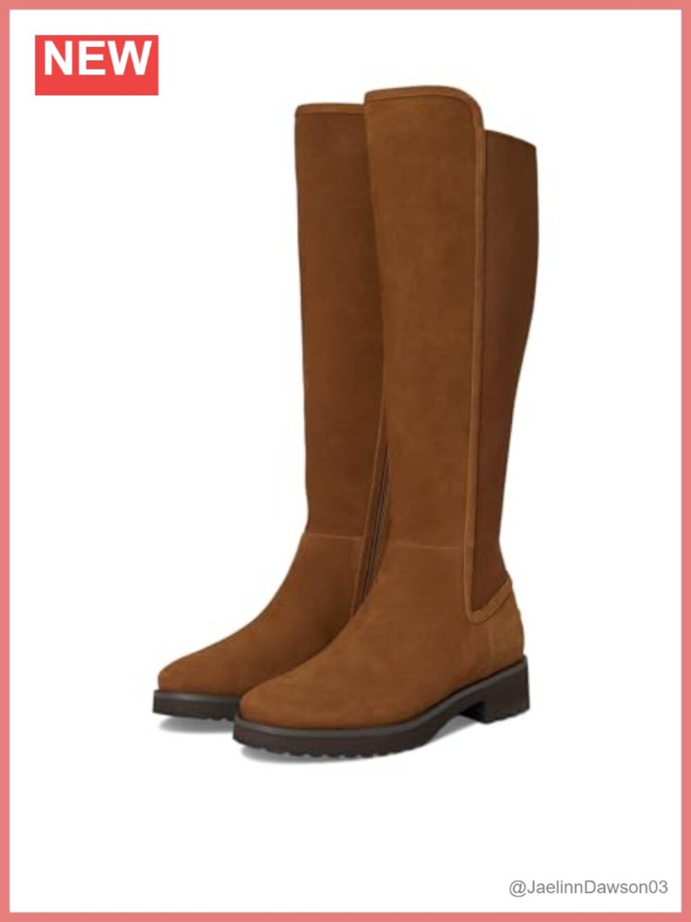 Cole Haan Women's Waterproof Leather Mid-Calf Pull-On Boots